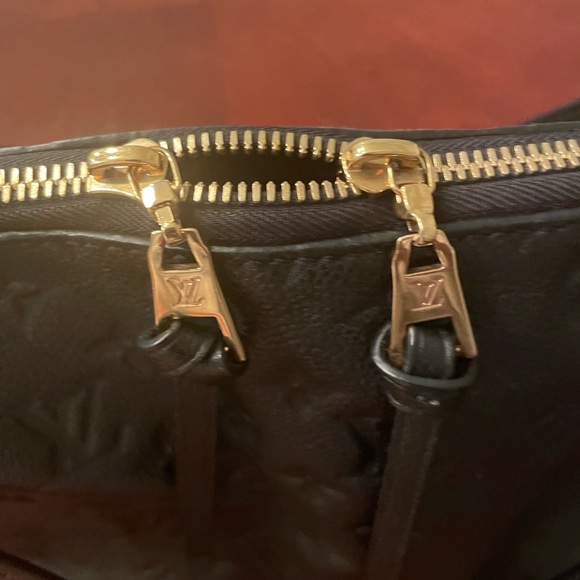 Louis Vuitton Ponthieu Handbag Monogram Empriente Leather PM Black - Picture 3 of 7